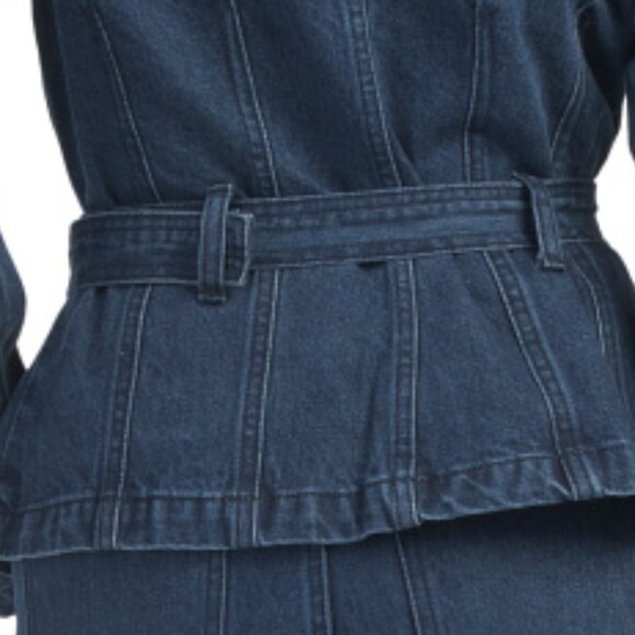 NEW  HOUSE OF HARLOW 1960 Rev Jacket And Jeans Collection Rev Denim Jacket 1125 - Picture 4 of 8